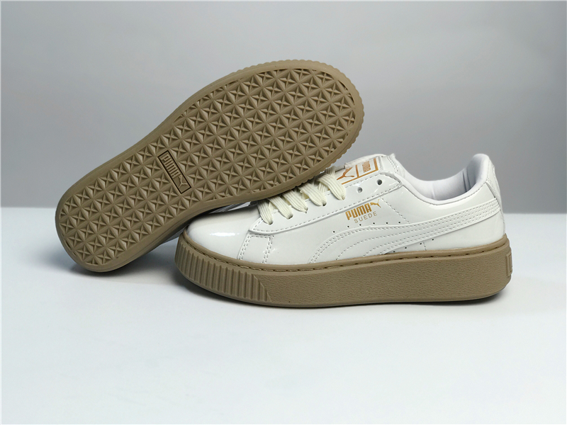 Zapatillas puma modelo rihanna basket suede creepers