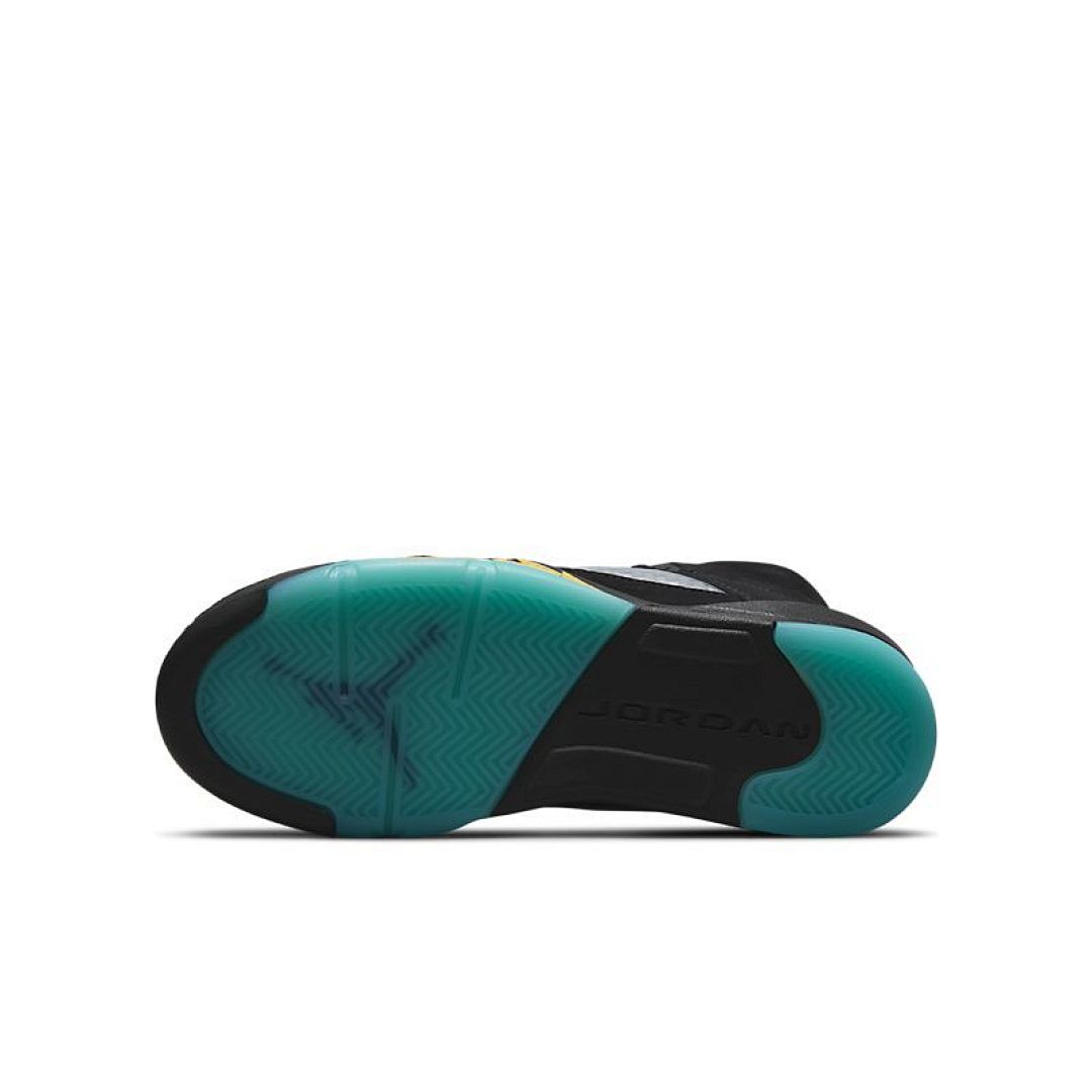 jordan air jordan 5 retro - Negro Cyan Amarillo
