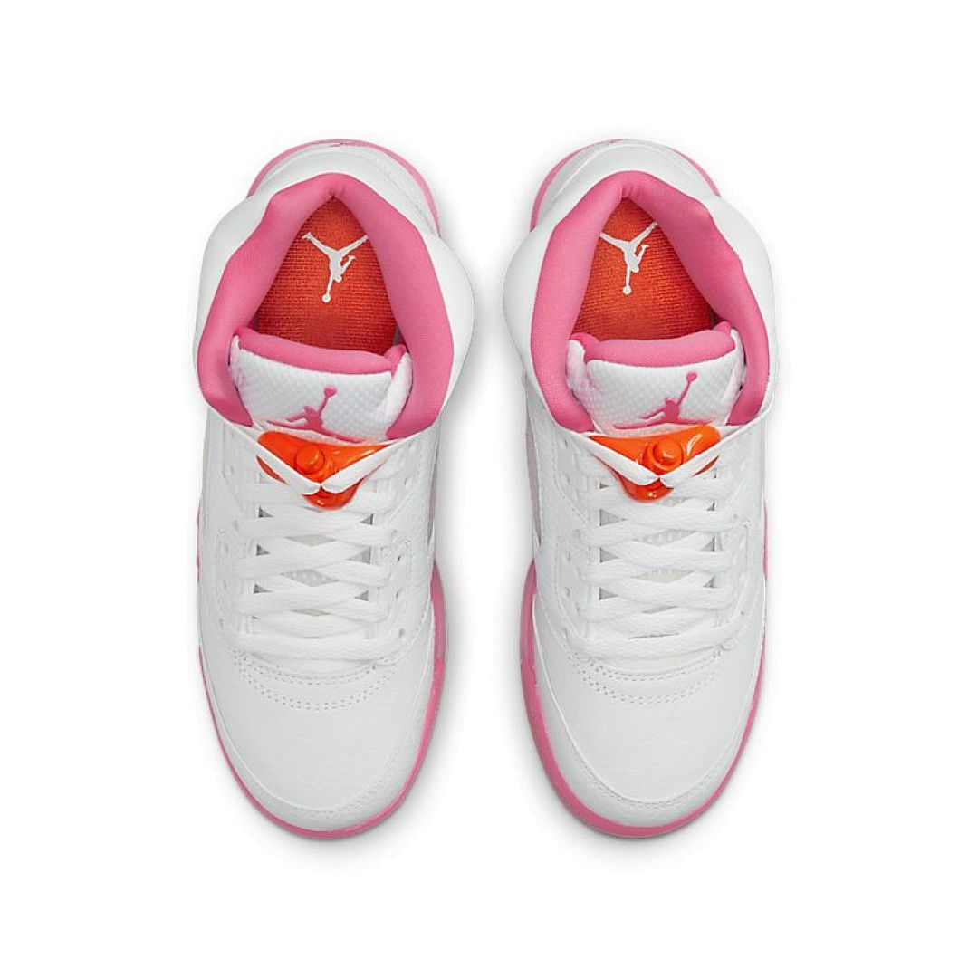 jordan air jordan 5 retro - Blanco Rosado