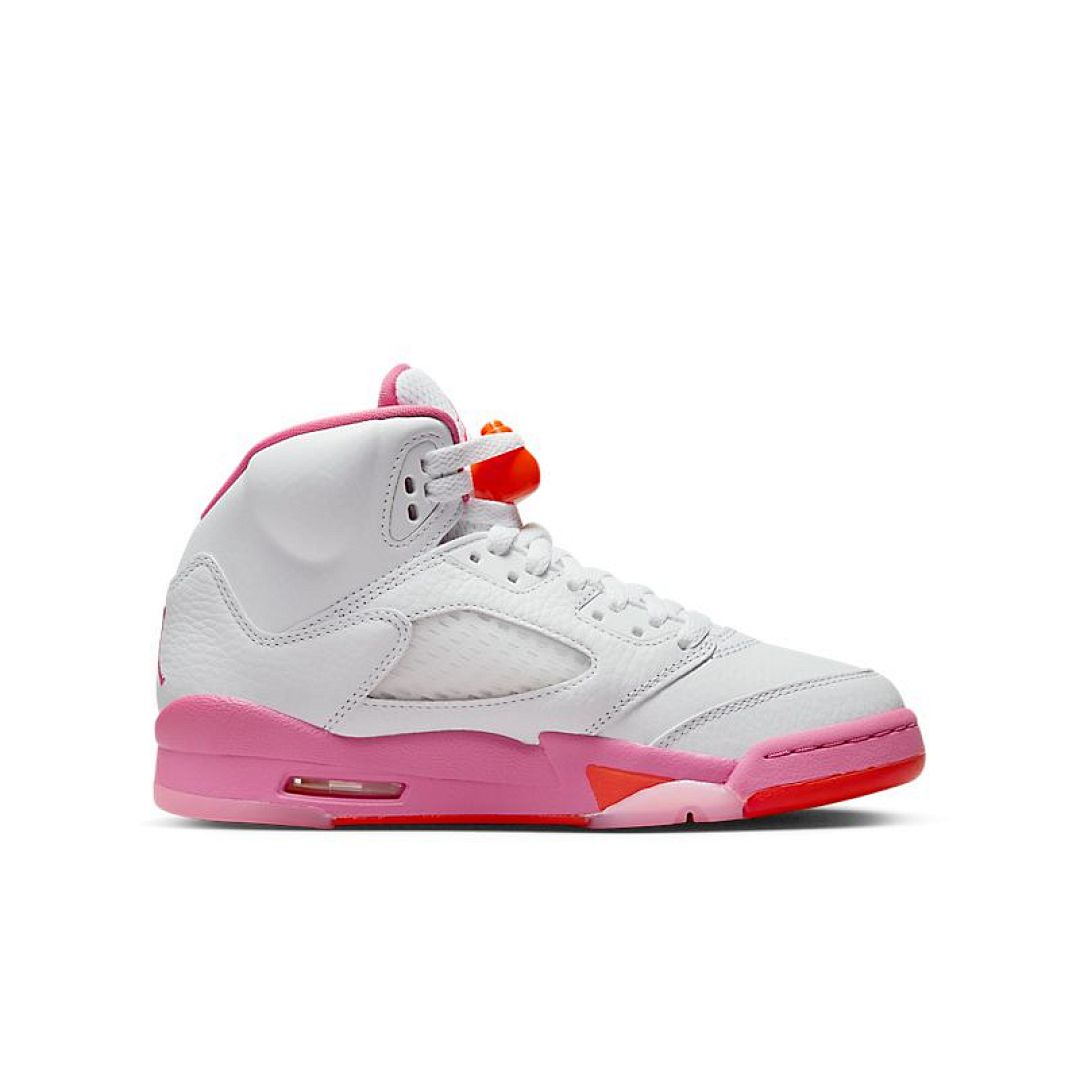 jordan air jordan 5 retro - Blanco Rosado
