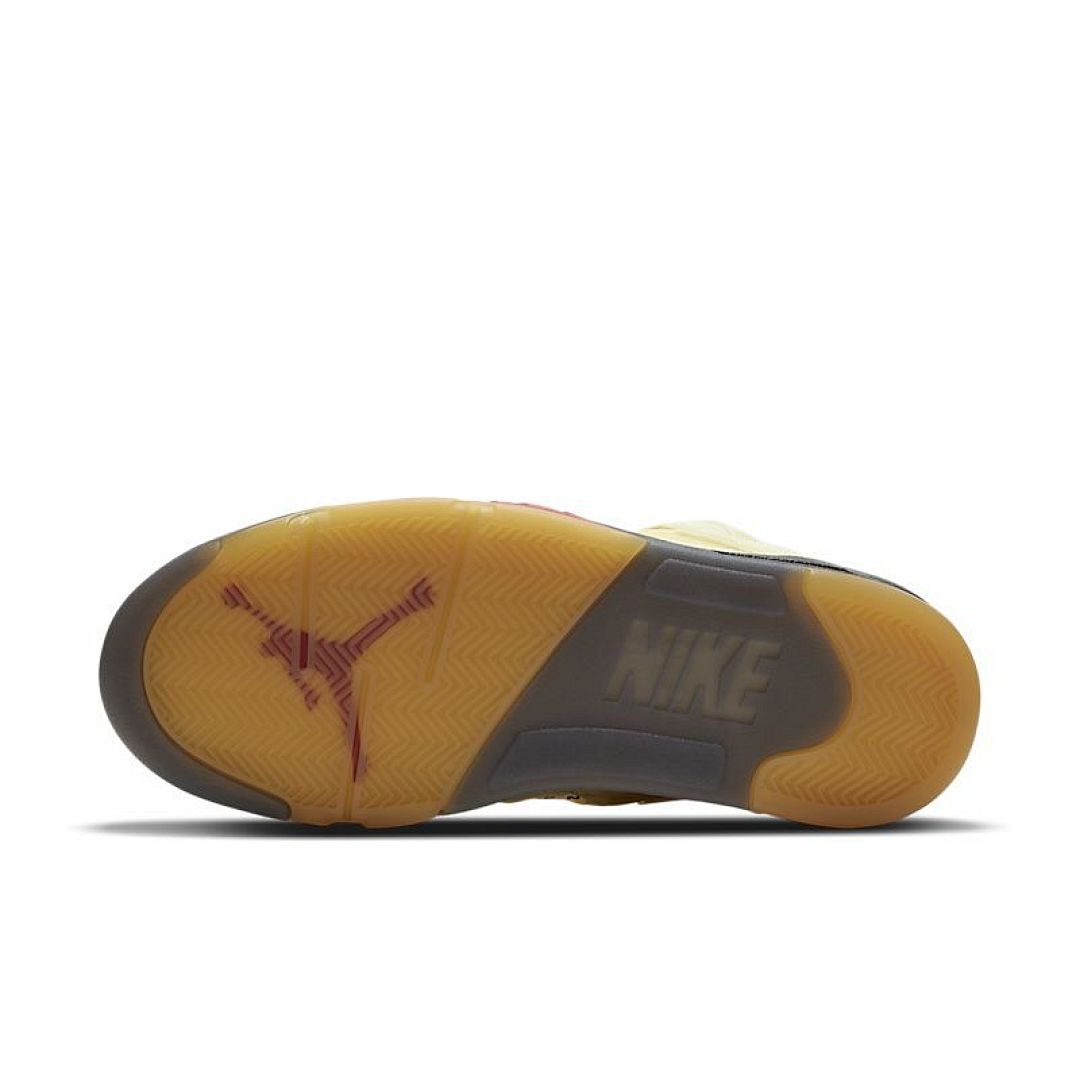 jordan air jordan 5 retro - Vainilla Negro Amarillo