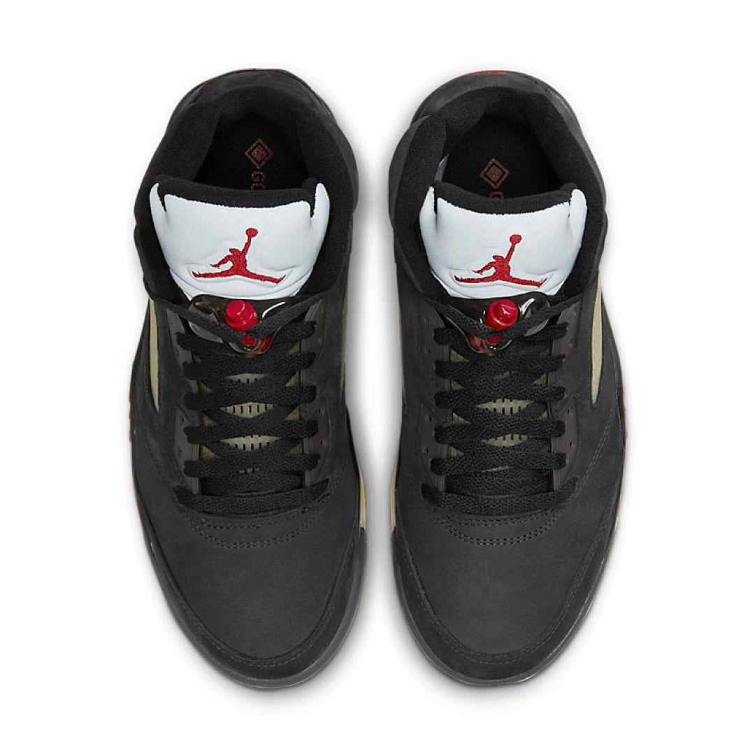 jordan air jordan 5 retro - Negro Blanco Rojo
