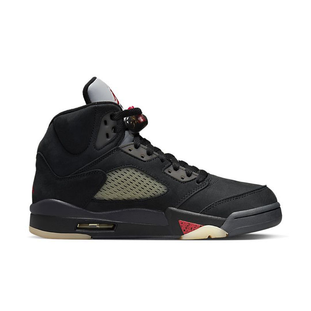 jordan air jordan 5 retro - Negro Blanco Rojo