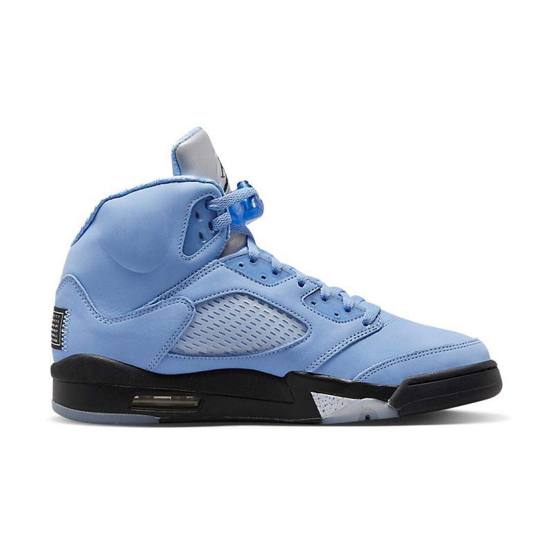 jordan air jordan 5 retro - Azul Negro Blanco